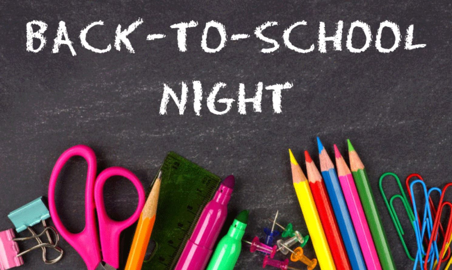 The Weekday School Back to School Night! The Weekday School